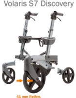 Rollator Volaris S7 DISCOVERY mit Netzkorb, Sitz höhenverst., 8,1 kg, max. 140 kg (Strecke)